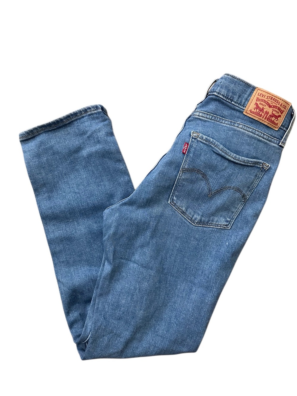 Levi's Women's Light Blue Ankle Crop Jeans